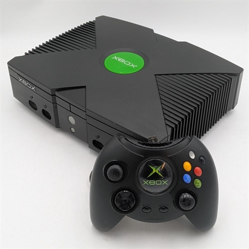 XBOX Original - Black - Console - SNR 516398324805 (B Grade) (Used)